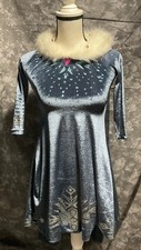 Olaf's Frozen Adventure Elsa Inspired Costume Dress Child Size Medium 7/8