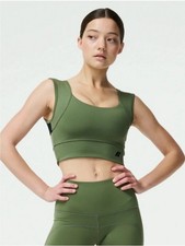 Forme Power Bra in Olive Green, Size XS Women  s