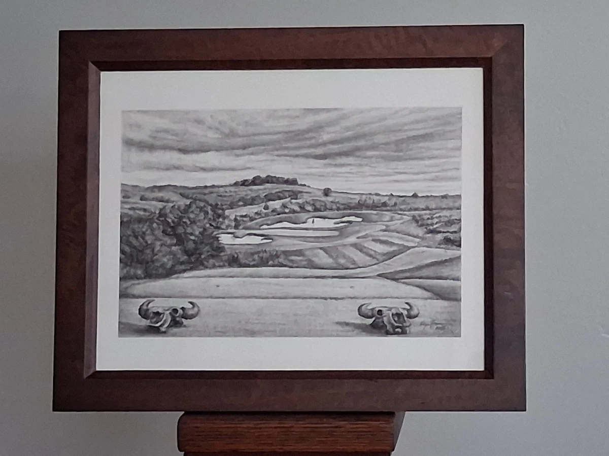 Golf Original Art Drawings for sale | eBay