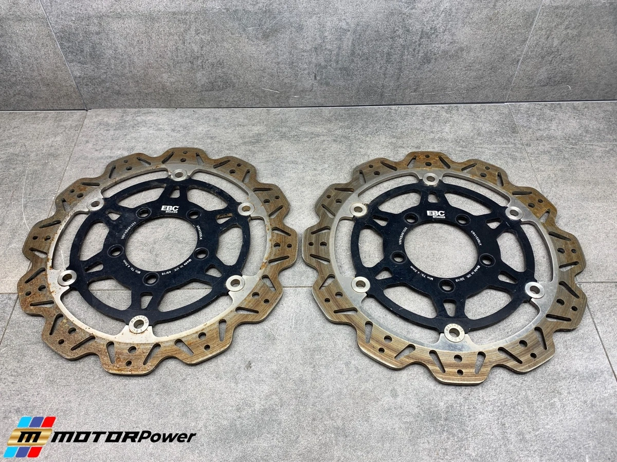 【ぴぃ】2本 EBC Brakes XC Brake Disc – Kawasaki KLZ 1000, Ninja ZX-6R (2013