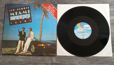 Jan Hammer - Miami Vice   Theme - 12'' Maxi -   VG+/VG