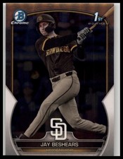 2023 Bowman Draft #BDC-166 Jay Beshears Chrome