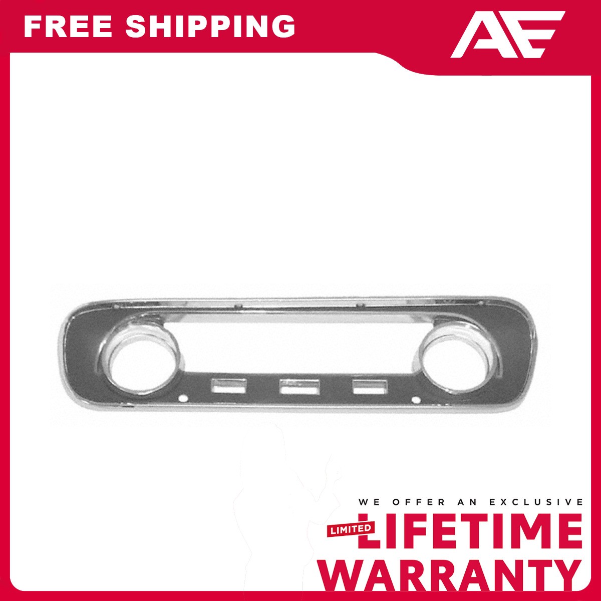 Instrument Cluster Bezel For 1964-1965 Ford GT40 Mustang