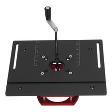 Black Router Lift Manual Lifting Router Lift System Kit Router Table Saw Ins BL