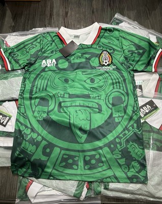Mexico Jersey Size XL 1998 Camisa de Mexico Verde FREE