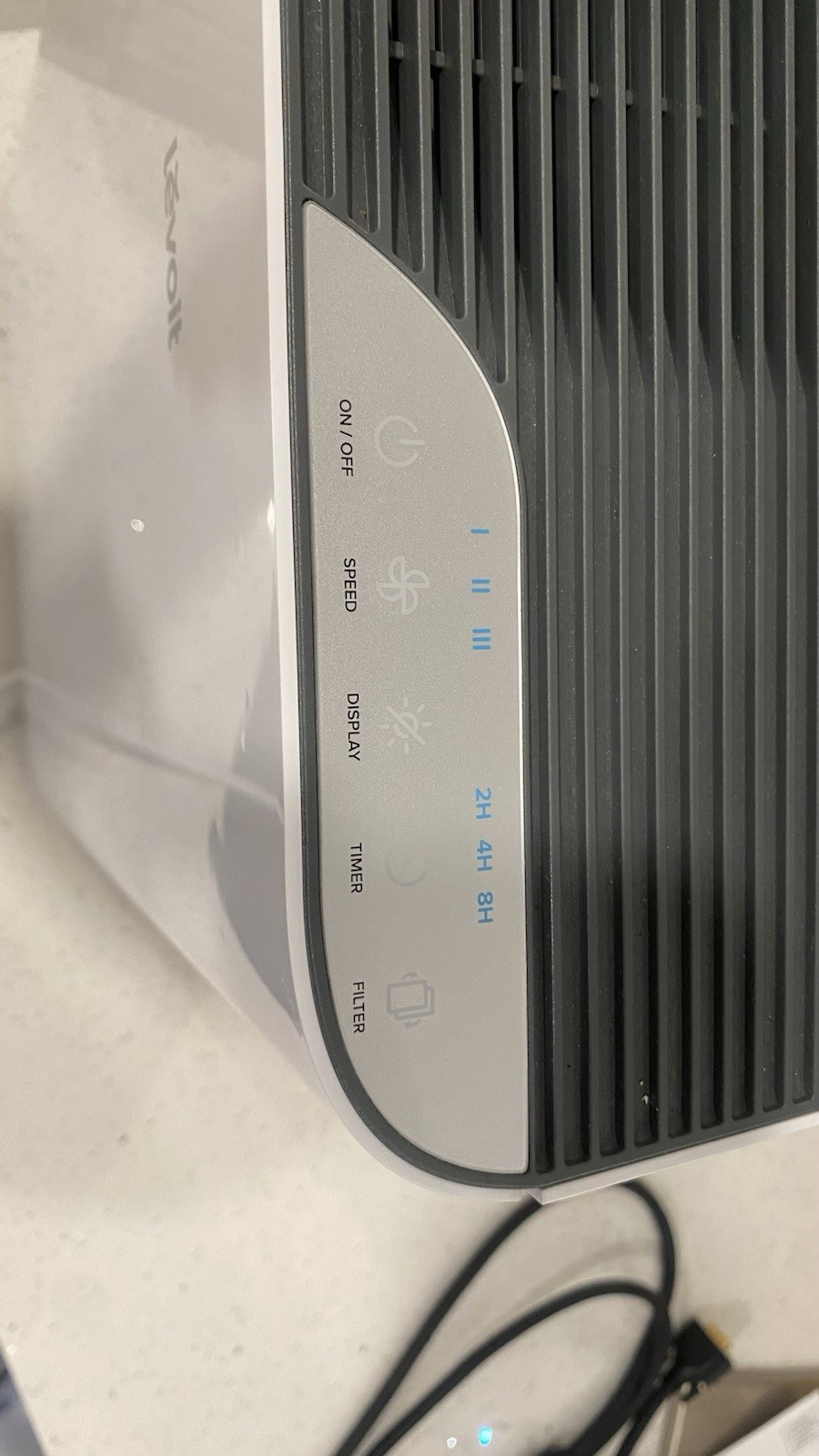 Levoit Vital 100 - Air Purifier White Home Large Room True Hepa Filter Required