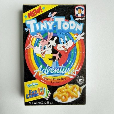 Retro Vintage 3D Tiny Toons Cereal Box Refrigerator Magnet