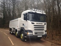 Bragan Roof Bar Mit Leds, Amber Beacons FüR Scania 4 4Er Std Sleeper