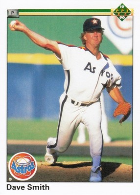 Upper Deck 1990 Upper Deck #448 Dave Smith Near Mint or Better