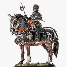 1/18 Resin Model Kit Gothic Horseman German Knight Rider A-1759 Unpainted