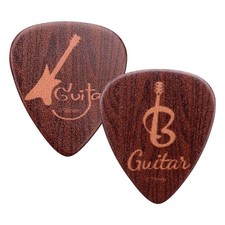 5 Guitar Picks Personalized Wood Guitar Pick Handmade Acoustic Guitar Plectrum