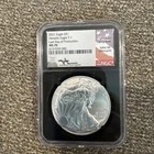 2021 Silver Eagle Heraldic Eagle T-1 Last Day Of Production NGC MS70