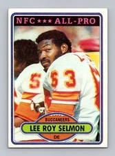 1980 Topps #260 Lee Roy Selmon Very Good
