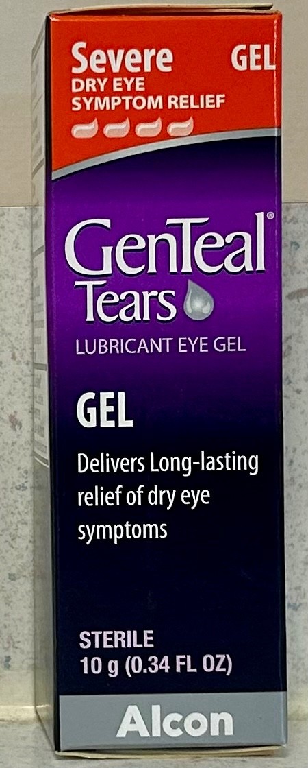 GenTeal Tears Gel Severe Dry Eye Relief Lubricant Eye Gel - .34 oz