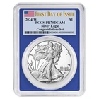2024-W Proof $1 American Silver Eagle Congratulations Set PCGS PR70DCAM FDOI