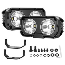 2x3.6" Inch LED Work Cube Light Bar Pods fog Lamp for Pickup SUV UTV 4WD offroad