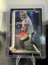 2025 Topps Chrome Football Taysom Hill True Black 09/10 #222 Saints