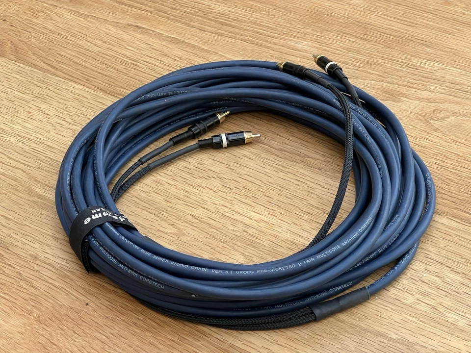 15m Van Damme 268-202-060 Studio Grade UPOFC Prejacketed 2 Pair Multicore - Image 2 of 4