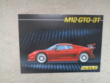 Noble M12 GTO-3T - Sales Brochure/Specification Leaflet - Mint