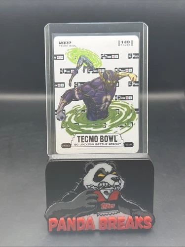 2026 Bo Jackson Battle Arena Tecmo Warp Sore Thumb Glow Power 140 Lamar Jackson
