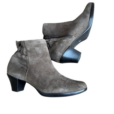 Munro Alfie Ankle Bootie Suede Boot  Sz 9