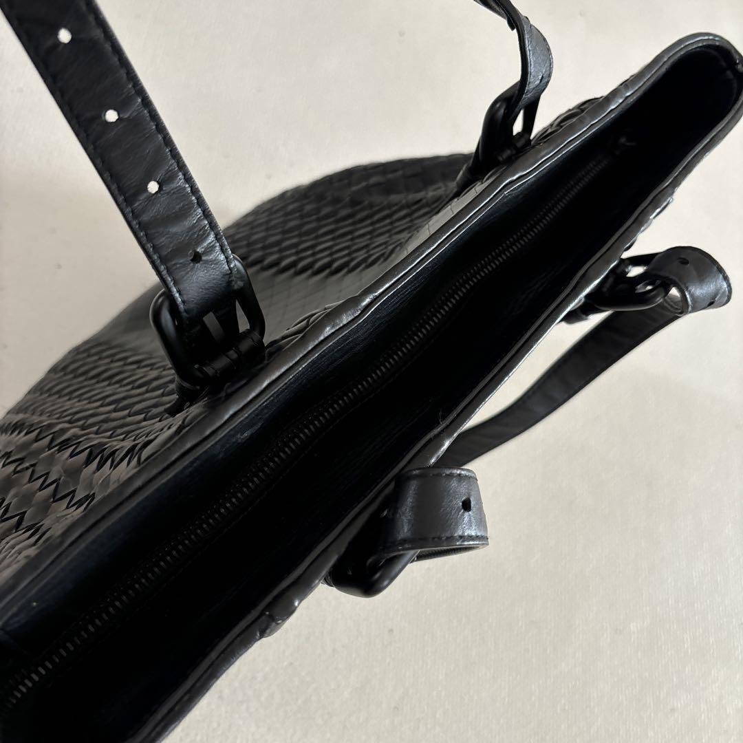 Bottega Veneta Black Leather Tote Bag | eBay