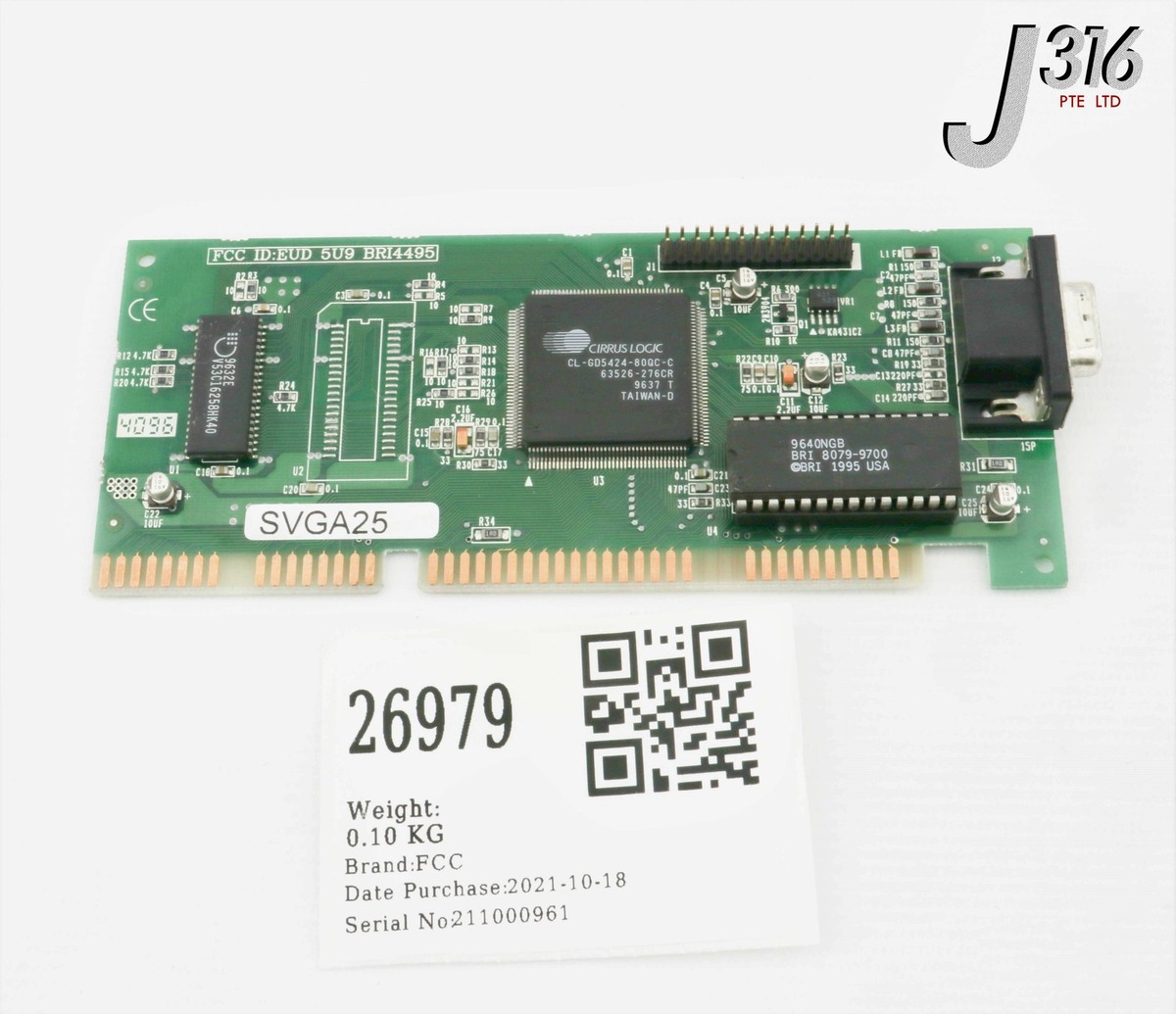 専用ページ　300 26979 FCC PCB, VIDEO CARD EUD 5U9 BRI4495 | eBay