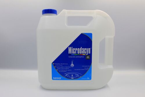 Microdacyn Antiseptic Virus Bacteria Fungus Antiseptico Heridas Bacterias 5LITER - Afbeelding 1 van 1