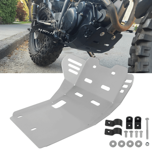 Skid Plate Motorschutz Skid Plate passend für Yamaha TW 200 TW250 1987-2023 1988 - Bild 1 von 9