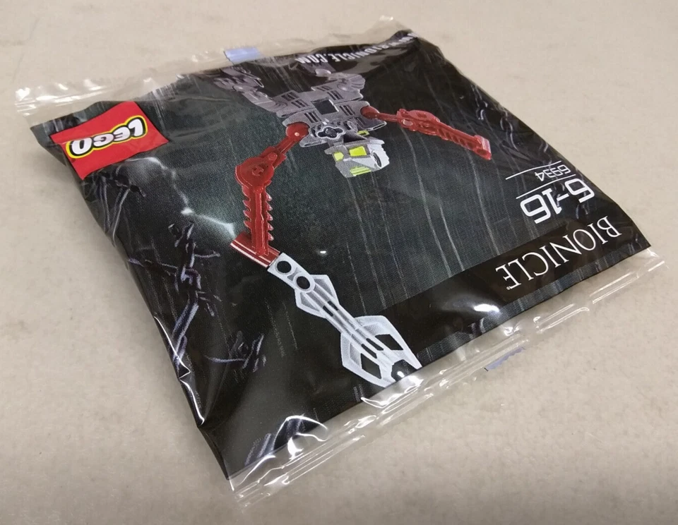 LEGO Bionicle 6934 Good Guy NEW! RARE! Sweden Promo Set Turahk Staff of Fear - Image 4 of 4