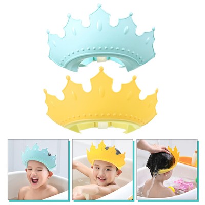  2 Pcs Shampoo-Kappe Children Shower Cap Sunscreen Baby Kind