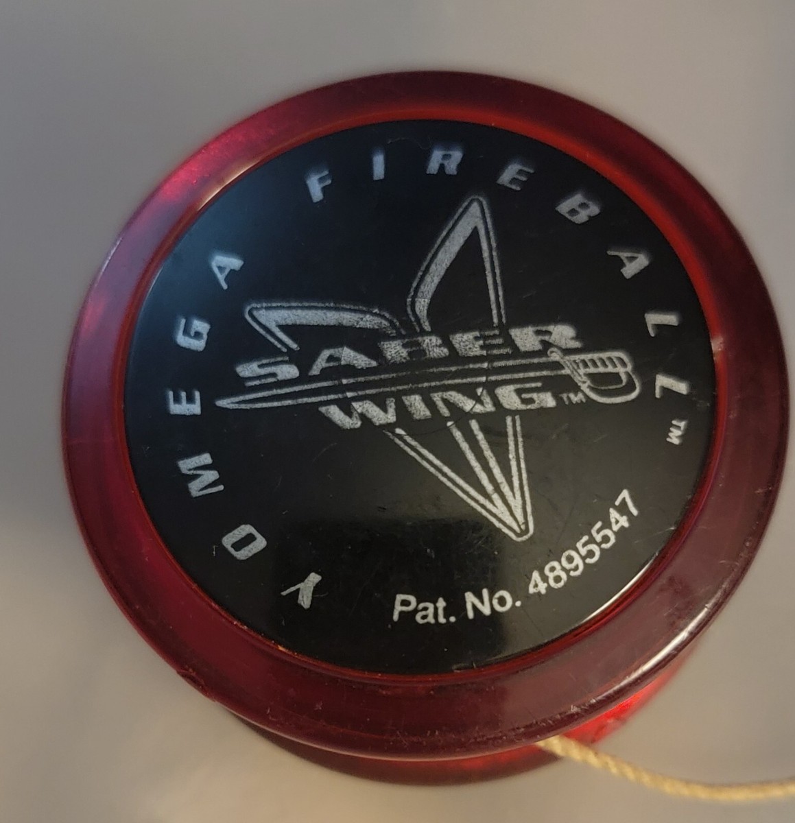 Yomega YoYo Fireball Saber Wing Vintage Red & Black | eBay