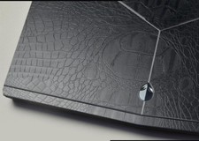 KH Laptop Crocodile Leather Skin Cover for New Dell Alienware 13 R3 ALW13C 2016