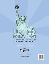 HE Harris USA LIBERTY 1 STAMP PAGES Part D 2017-2022 ( Liberty I ) PAGES ONLY
