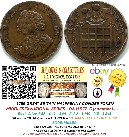 1795 Year UK Half Pennies for sale | eBay