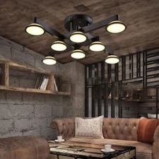 Y.C America Modern LED Ceiling Light Living Room Bedroom Lobby Pendant Lamp 