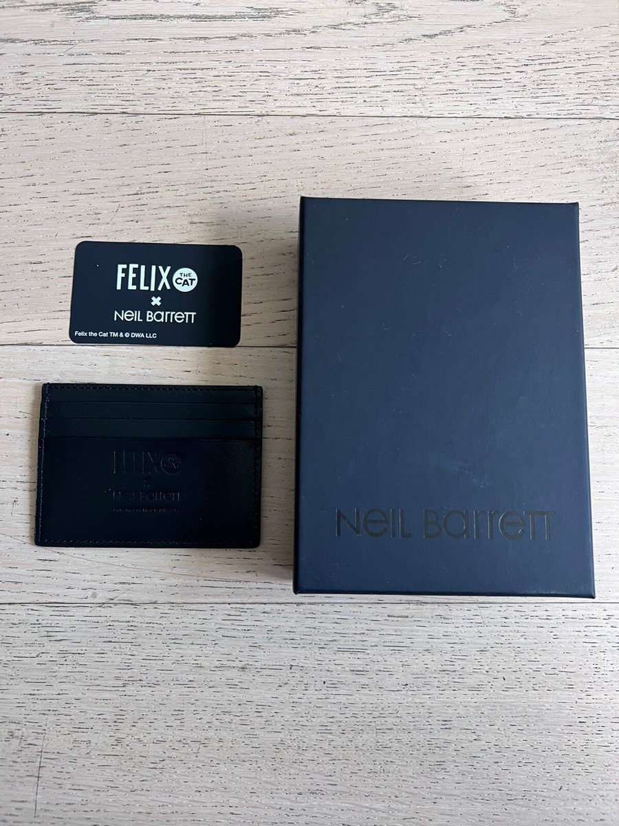 NEIL BARRETT Collection Felix The Cat Lightning Leather Card NEIL BARRETT Collection Felix The Cat Lightning Leather Card