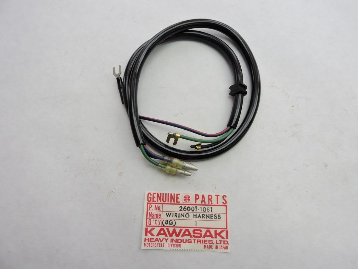 26001-1081 NOS Kawasaki Breaker Wiring Harness KZ650-B1
