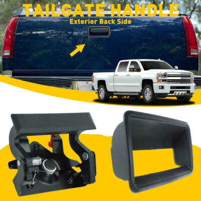 A-Premium Tailgate Bezel & Exterior Door Handles Compatible