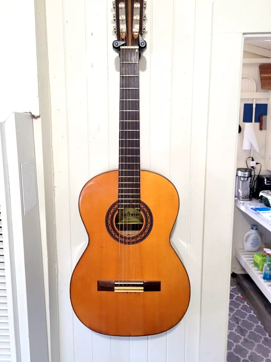 NICE Vintage Brazilian Rosewood Crestwood 2056 Acoustic Classical