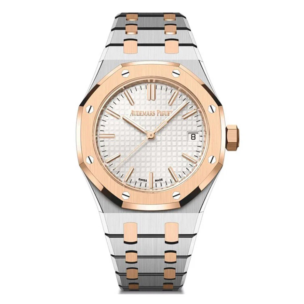 Audemars piguet silver and best sale gold