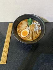 Tonkotsu ramen Japanese Food Sample.  Very Realistic Life Size