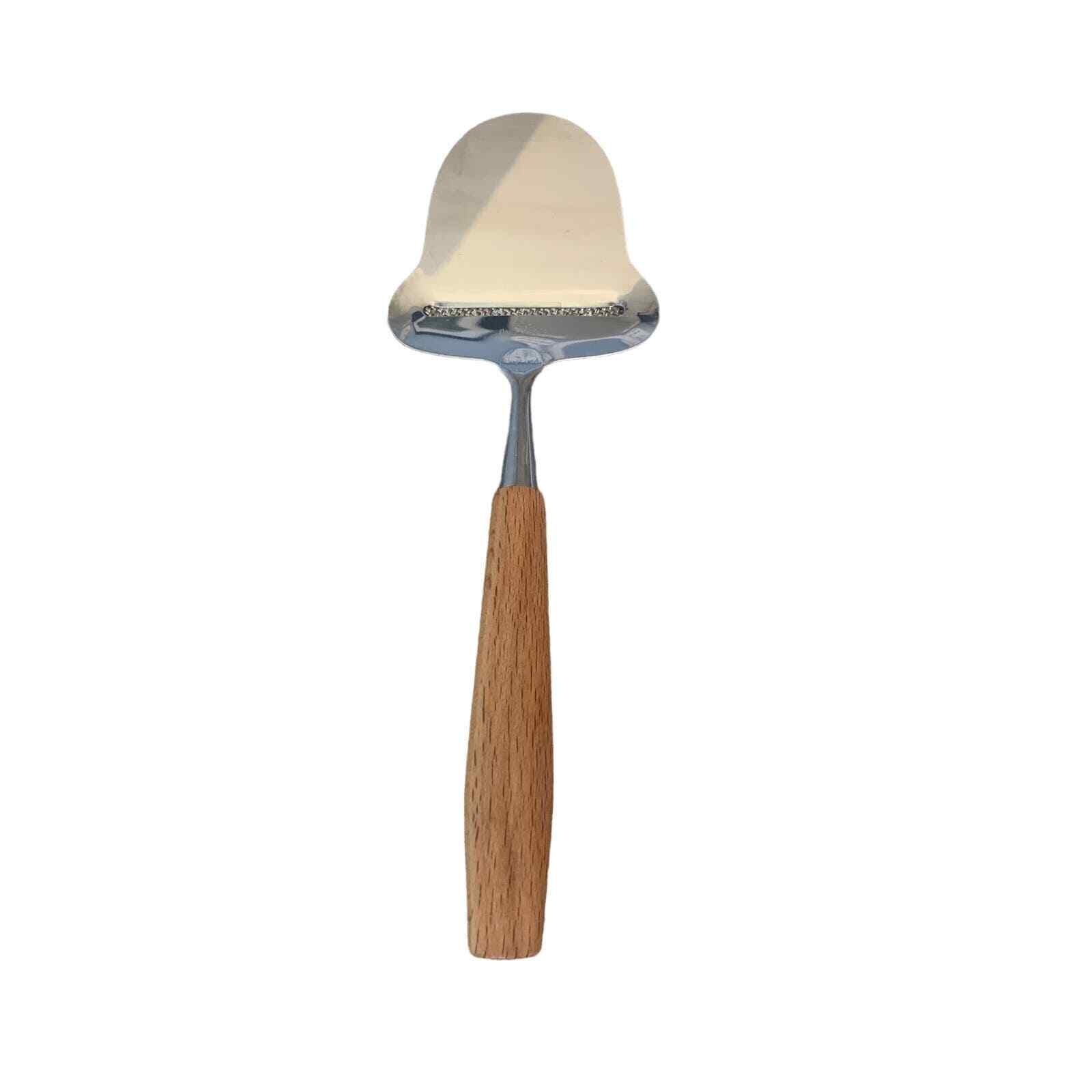 VTG BJORKLUND Original Cheese Slicer Norway Norsk Stainless Steel Wood