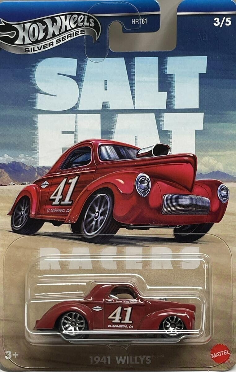 Hot Wheels Silver Series - Salt Flat Racers 3/5 1941 Willys
