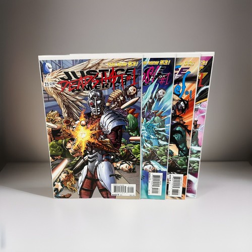 NM Justice League of America #1 - 8 (including 7.1 - 7.4) 2013 DC Comics - Picture 3 of 15