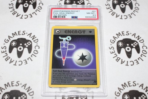 Full Heal Energy (1st Edition) graded PSA 8.5 for sale on eBay