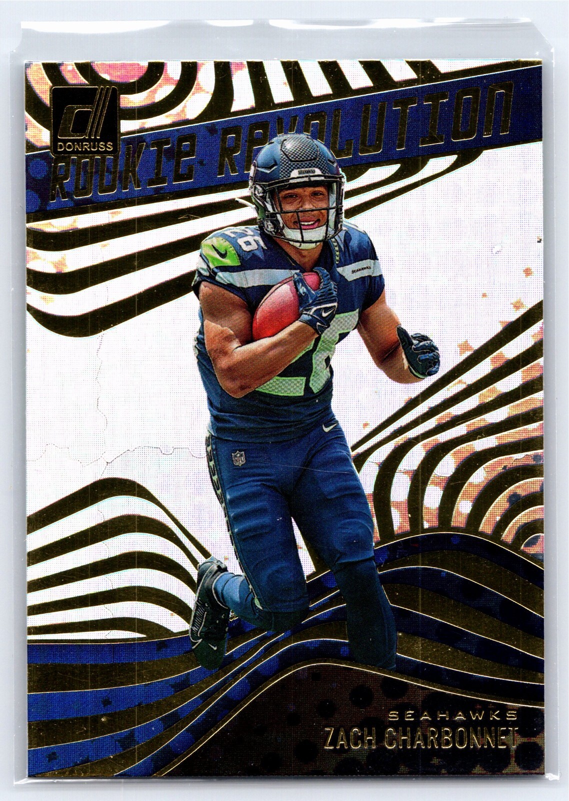 2023 Panini Donruss - Rookie Revolution #RR-34 Zach Charbonnet (RC)