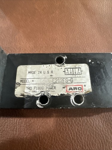 Pédale De Commande Manuelle ARO E212FS - Valve D'air 4 Voies 2 Positions