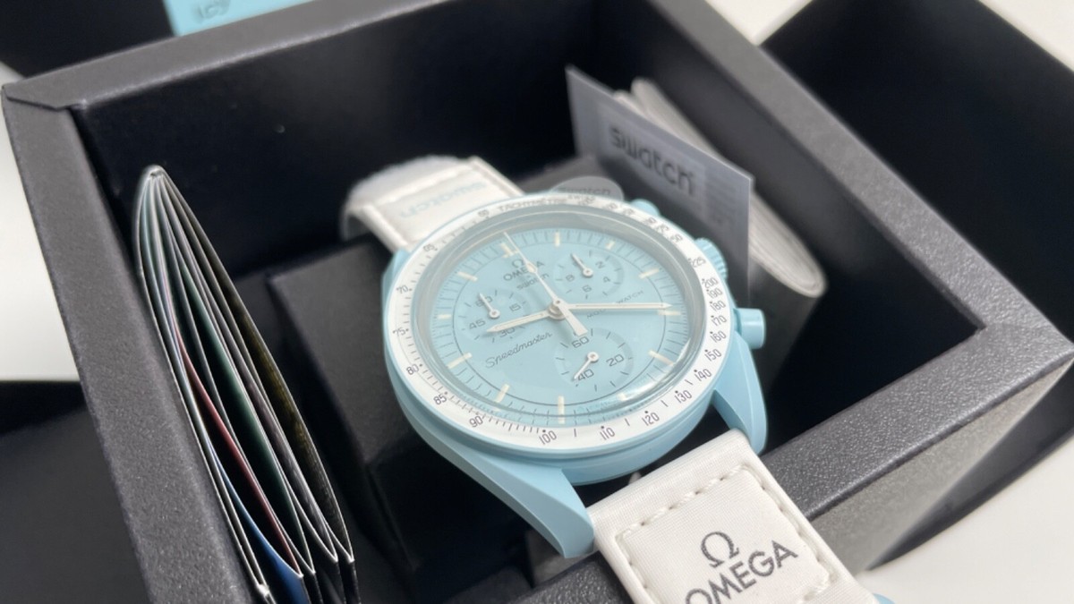 Swatch x Omega Bioceramic Moonswatch Mission To Uranus Swatch x Omega Bioceramic Moonswatch Mission To Uranus