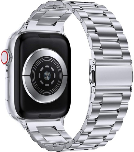 Bracelet Acier Inoxydable pour Apple Watch Série 1/2/3/4/5/SE/7/8/9/38/40/41mm - 第 2/20 張圖片